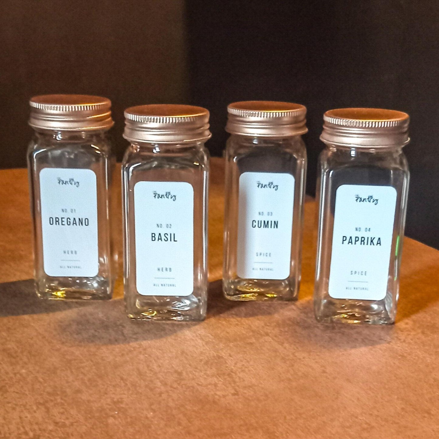 Premium Spice Jars